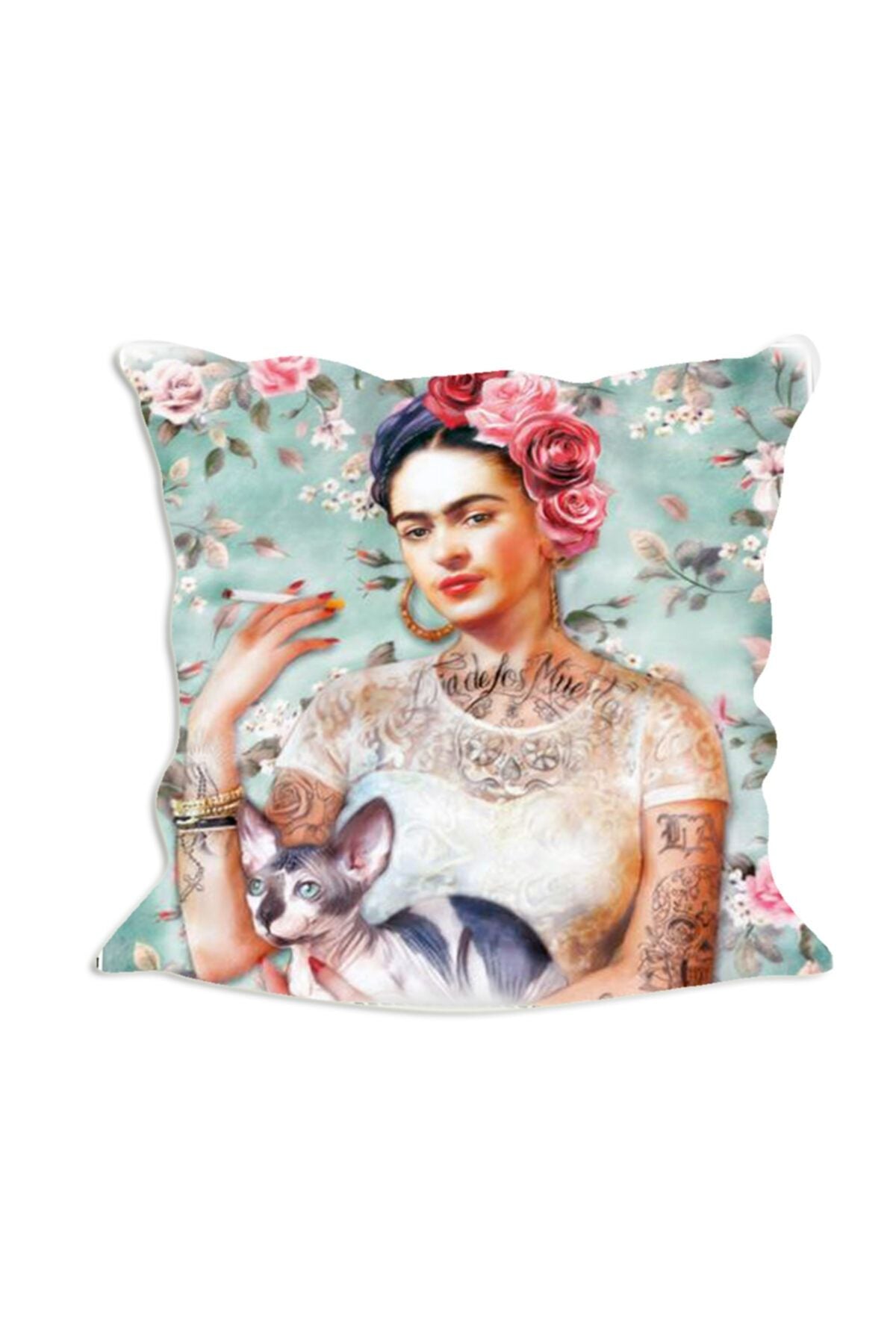 Frida Yastık & Kırlent Kılıfı Design 1