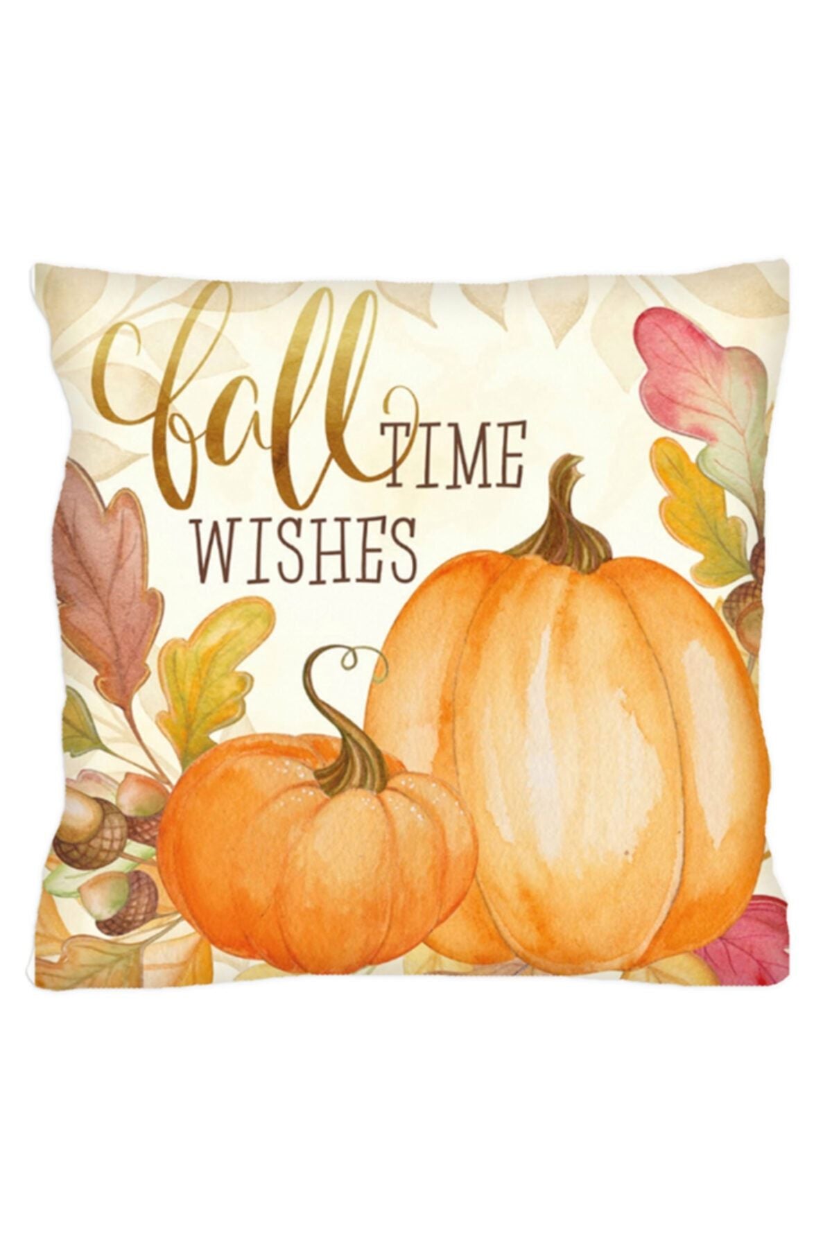 Fall Time Wishes Balkabağı Yastık & Kırlent Kılıfı-kırlent