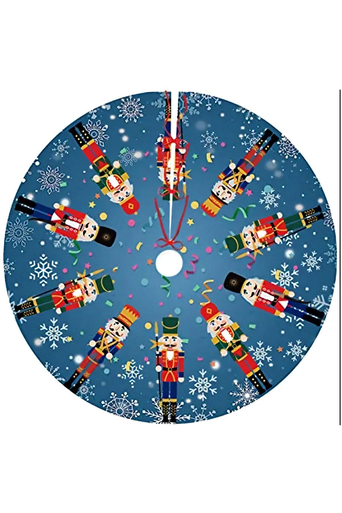 Yılbaşı Çam Ağacı Örtüsü Nutcracker Fındıkkıran Christmas Partisi