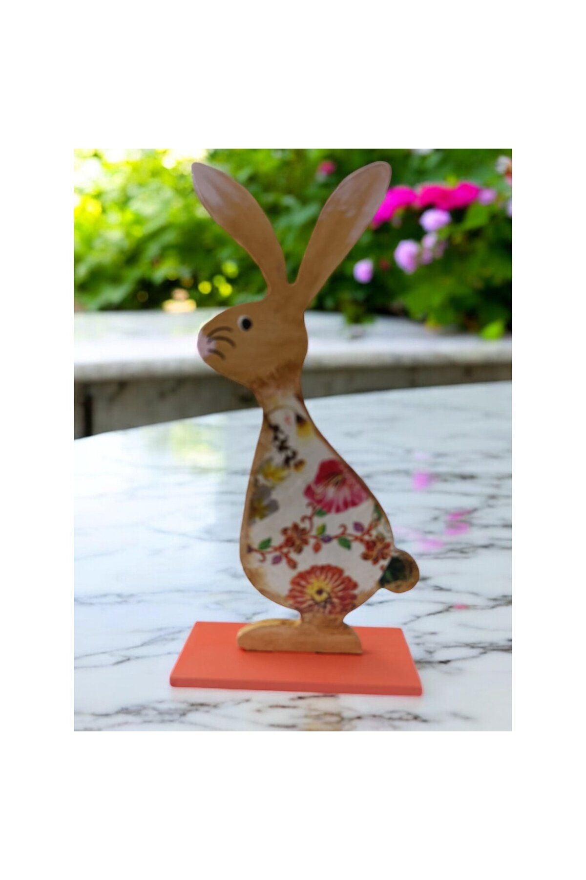 Wooden Rabbit Family, Rabbit Table Presentation, Children's Room Decor, Decorative Object 6