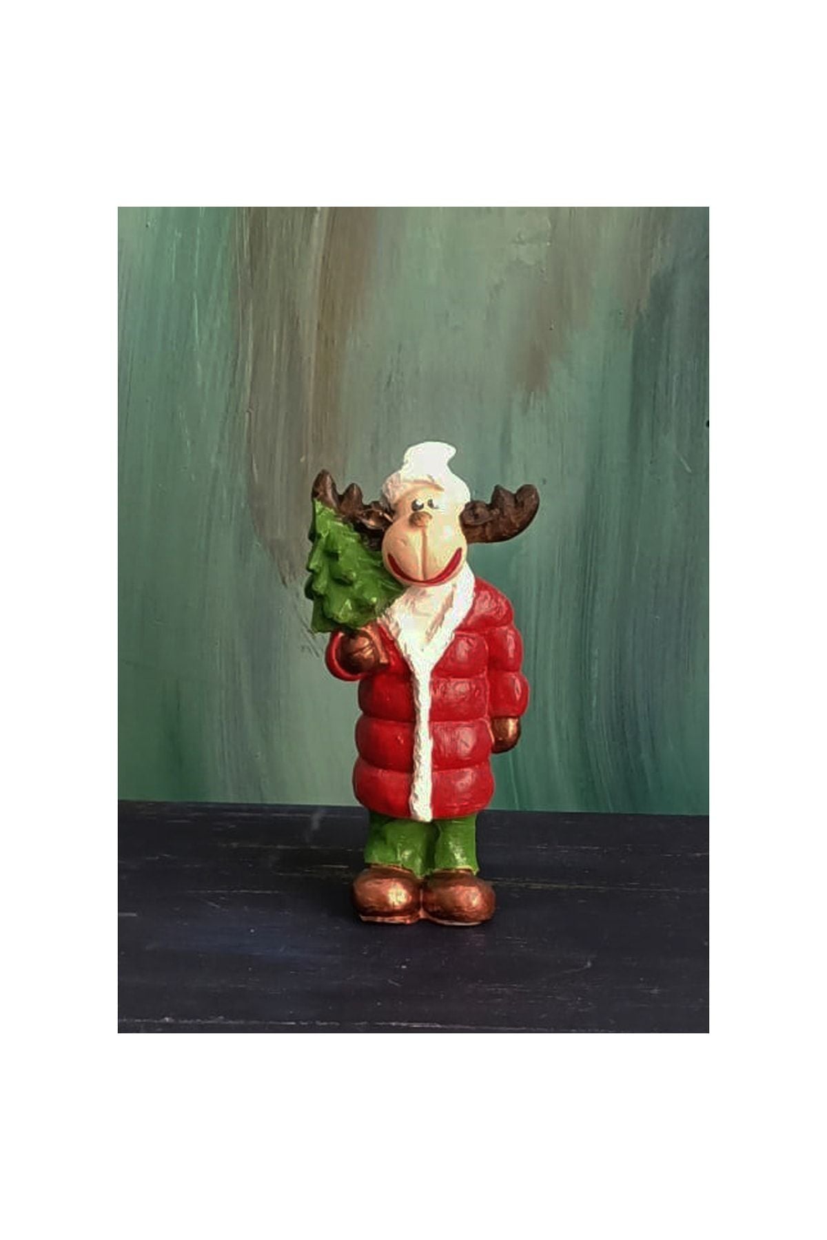 Christmas Deer Coat 13 cm
