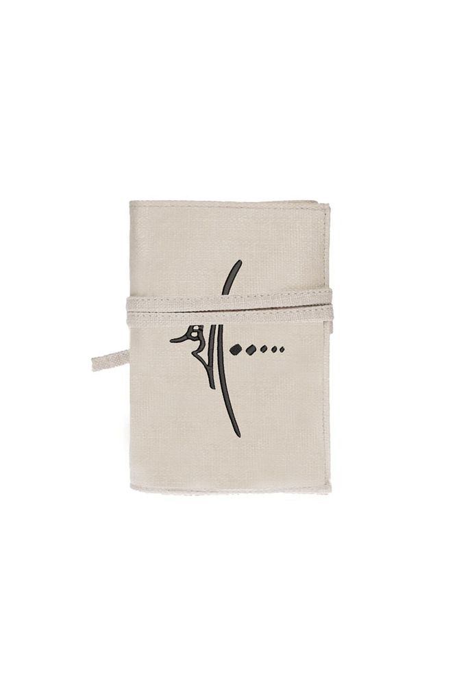 Nothingness Embroidered Book - Tablet - Ebook Bag / Case