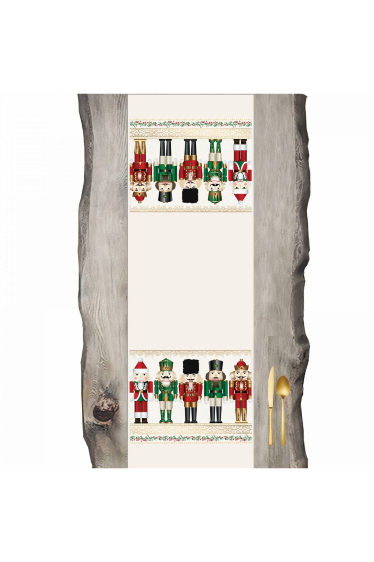 Nutcracker - Kurşun Asker Krem Ranır - Runner
