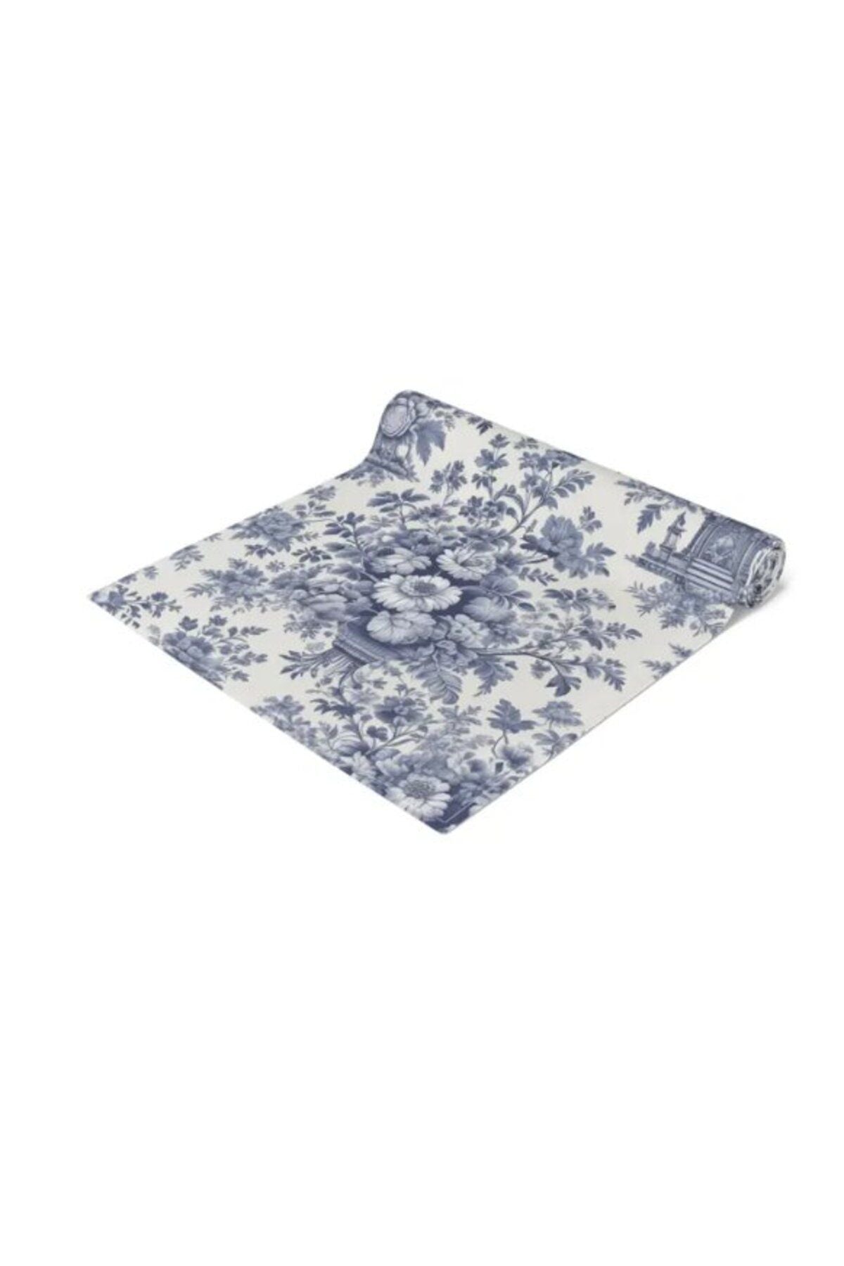 Chinoiserie Mavi Desen Ranır - Runner