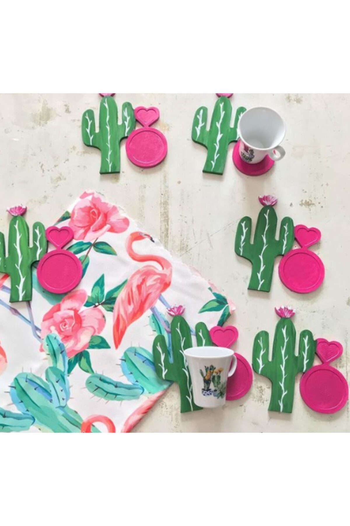 Cactus Shaped Coaster