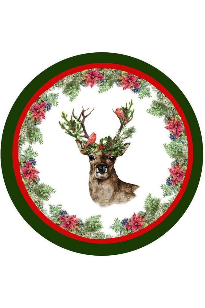 Winter - Winter 2-Piece Deer Fabric Underlay