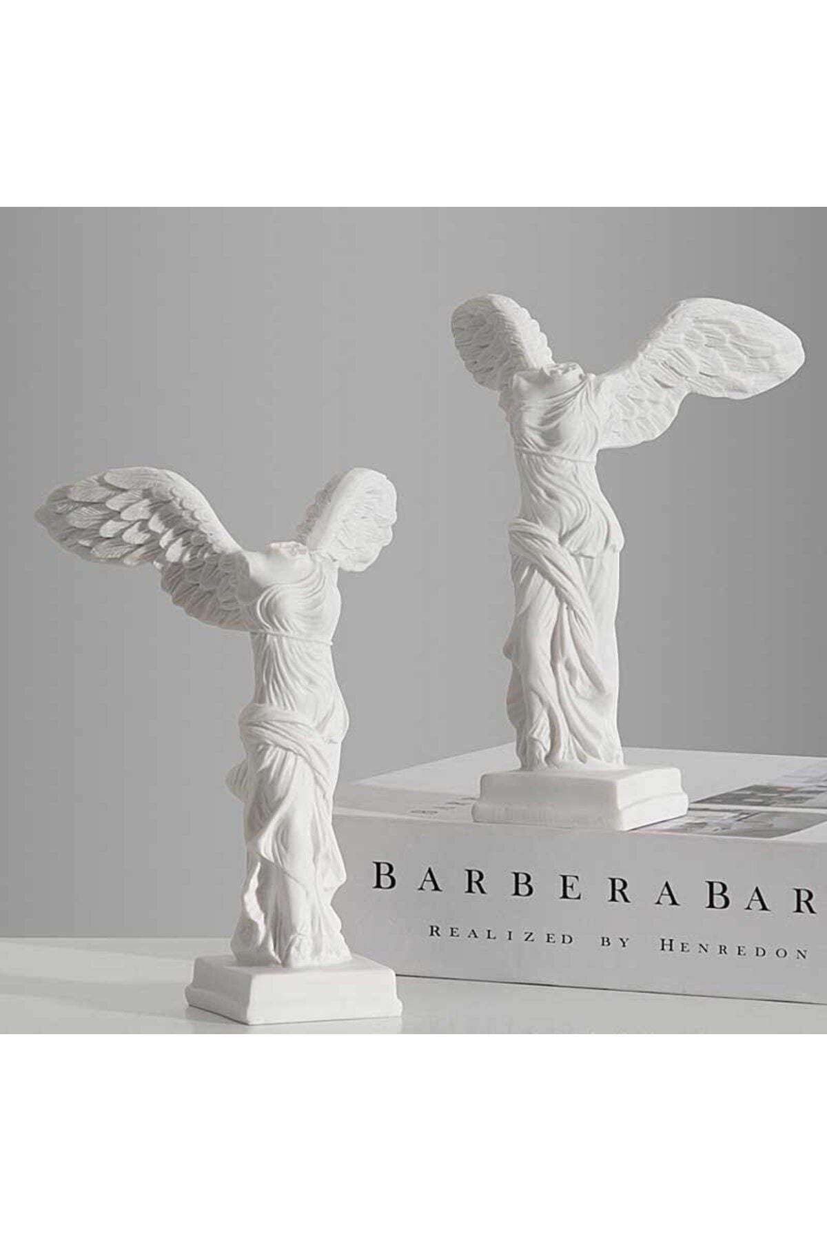 Victory in Greek Mythology - Ancient Nike Statue White