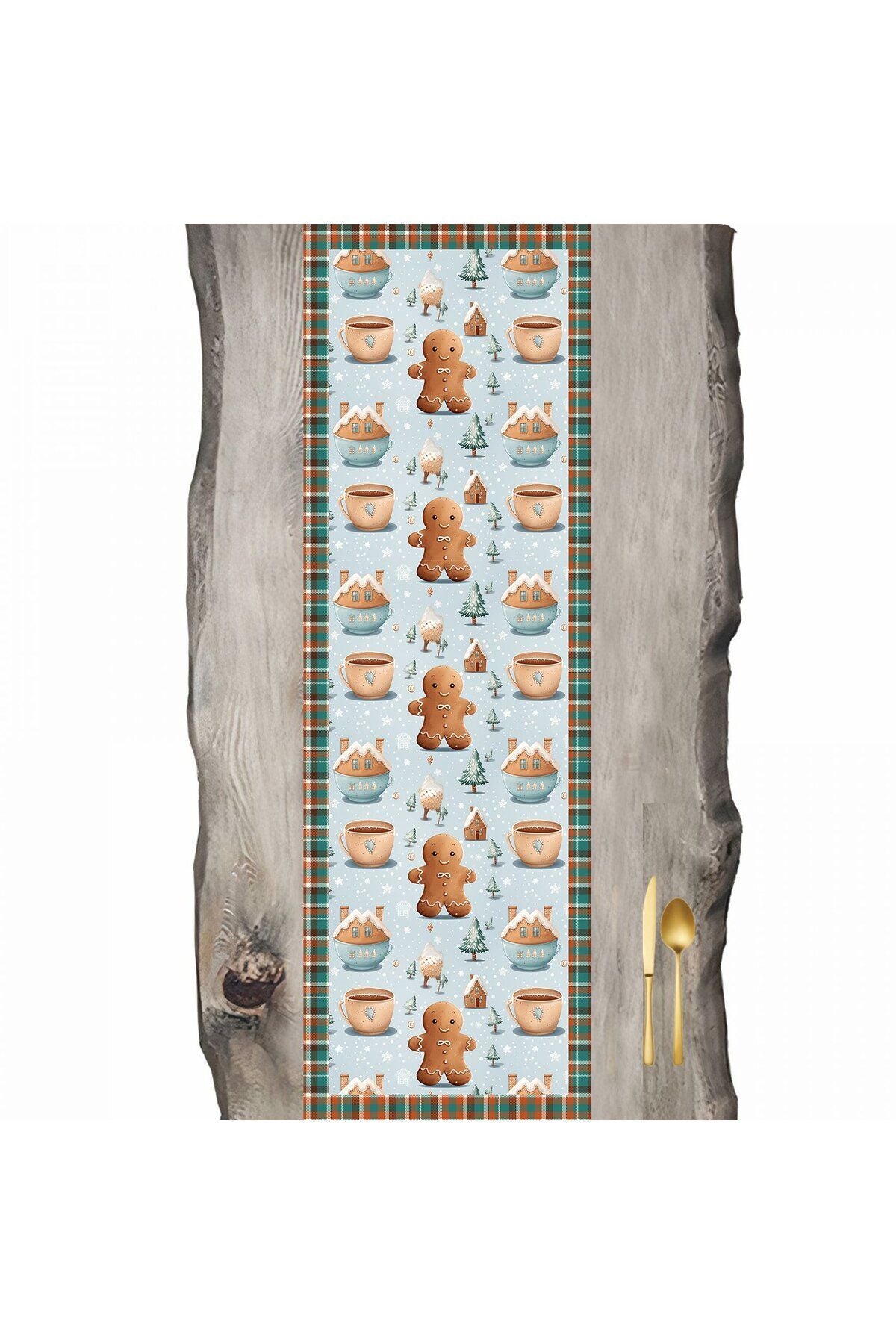 Christmas, Christmas, Christmas Gingerbread and Coffee Enjoyment Runner