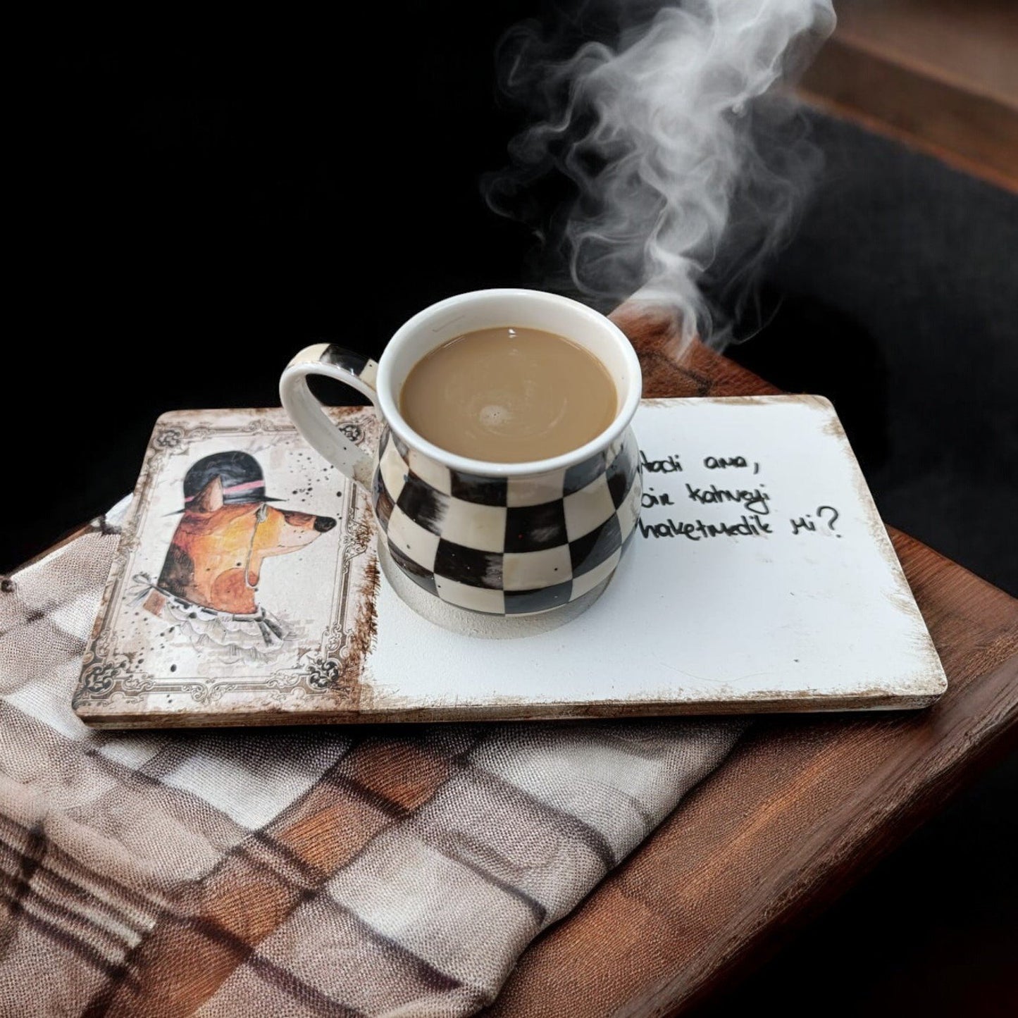 Our Paw-Padded Friends Coffee & Tea Presentation - Wooden Presentation