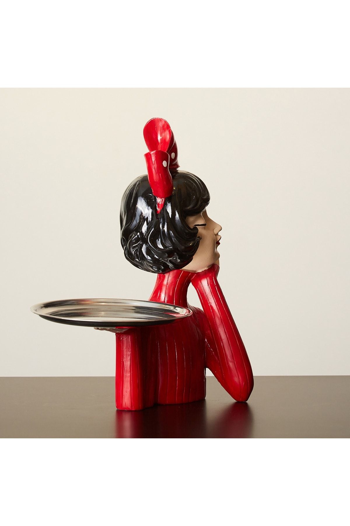 Girl with Tray Large Size Presentation