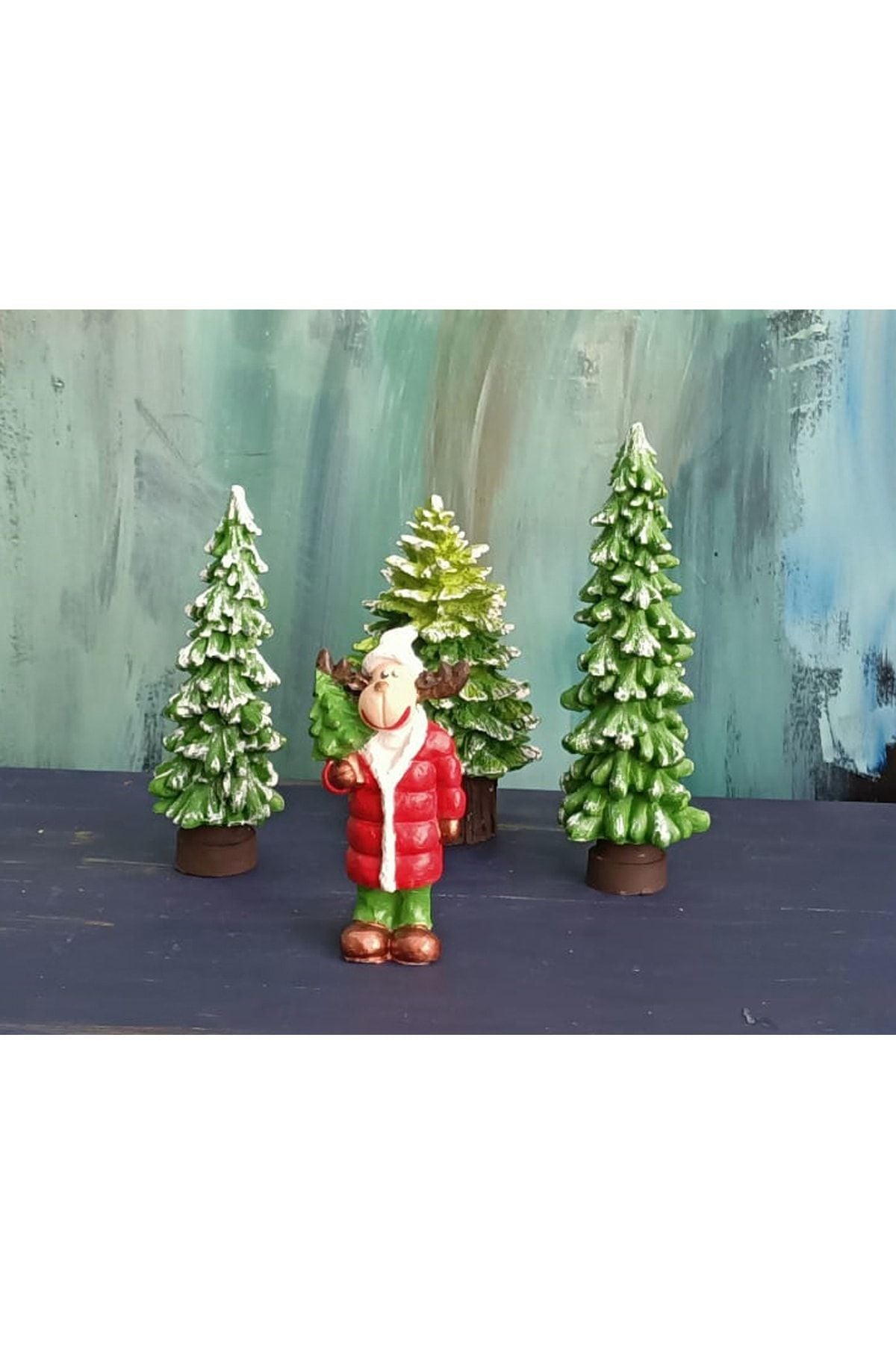 Christmas Deer Coat 13 cm
