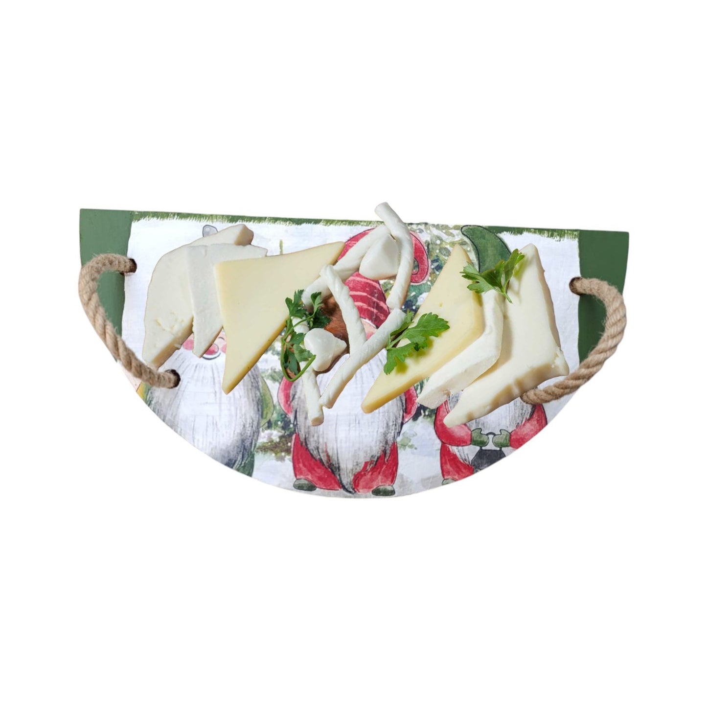 Half Moon Shaped Presentation, Tray - New Year, Christmas, Special Event, Presentation