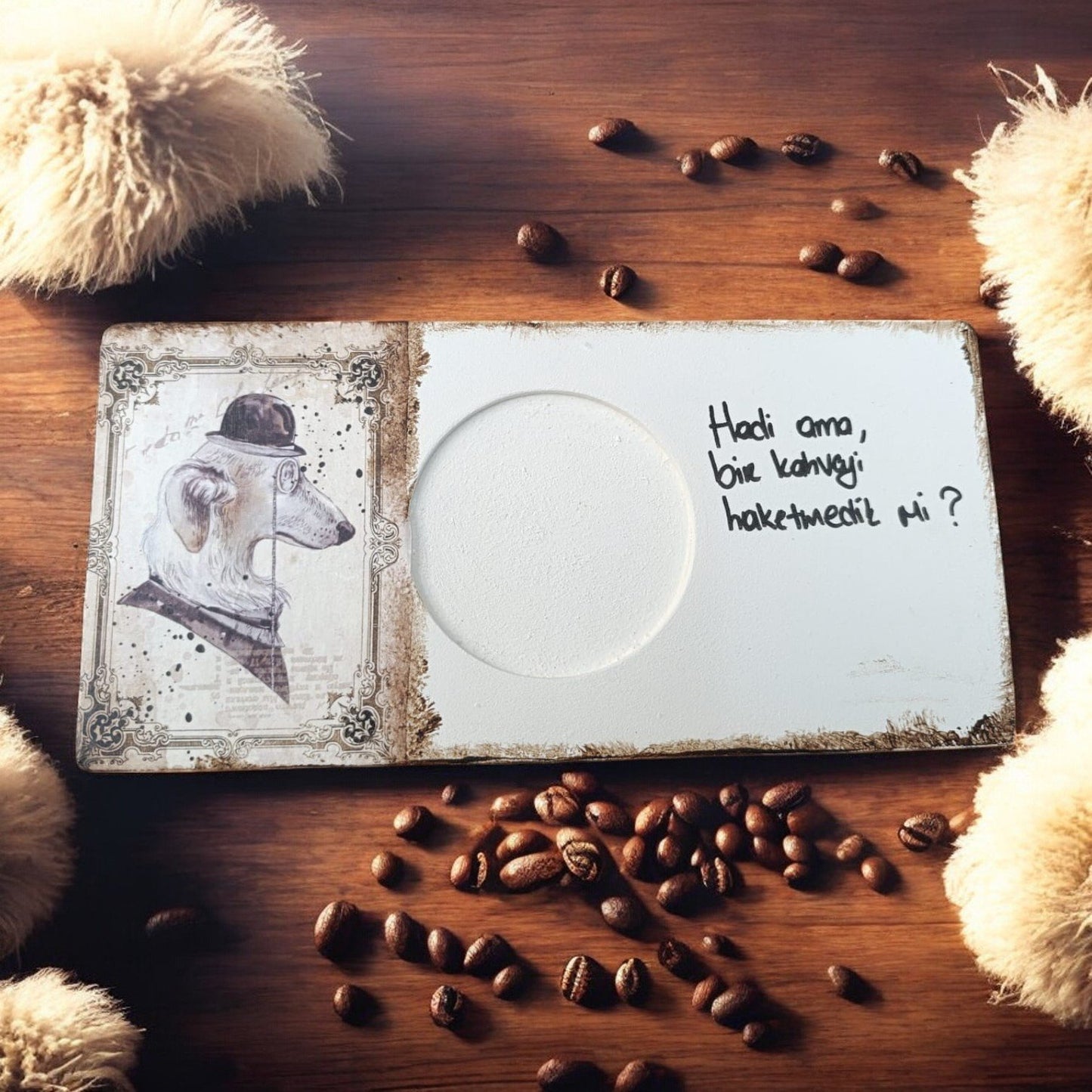 Our Paw-Padded Friends Coffee & Tea Presentation - Wooden Presentation