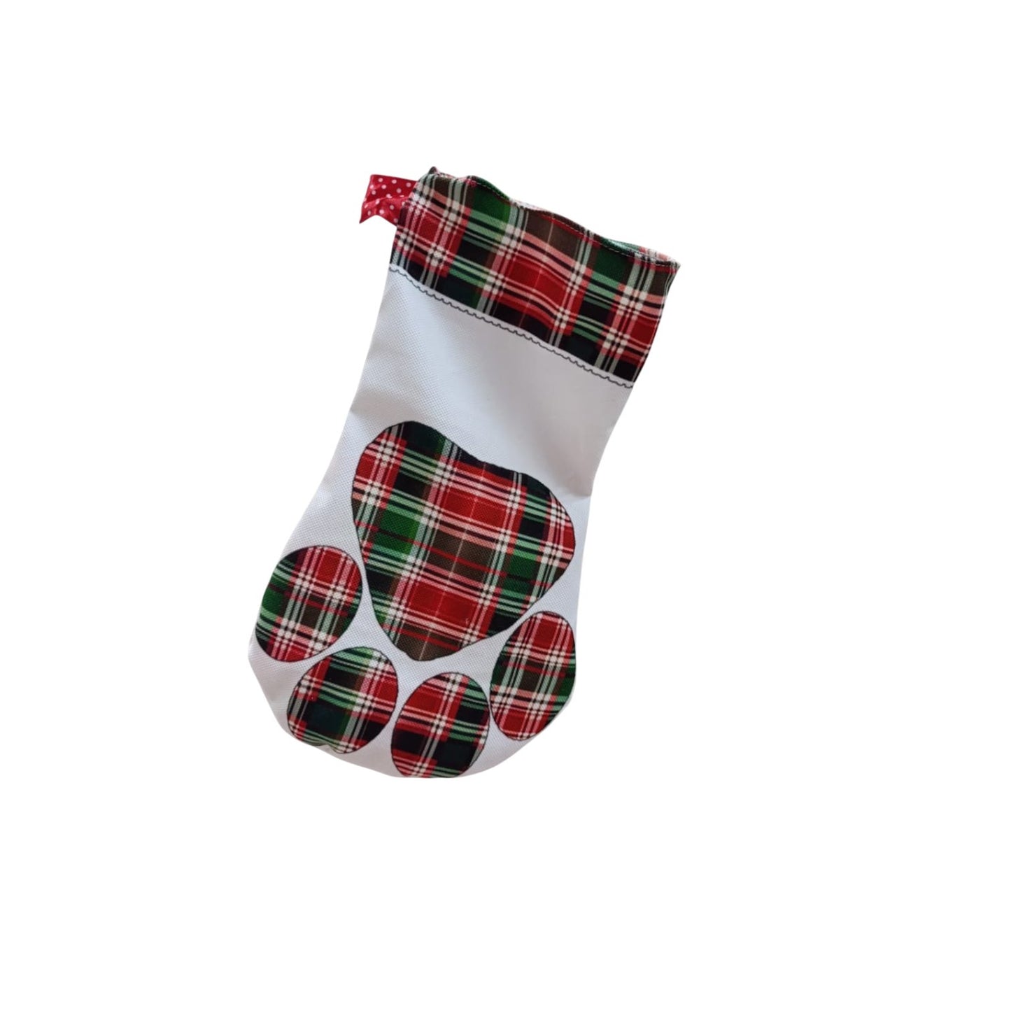 40 cm Paw Pouch New Year & Christmas Patterned Decorative Gift Pouch, Christmas Stocking, Christmas Ornament, Fireplace Ornament, Christmas Tree Ornament