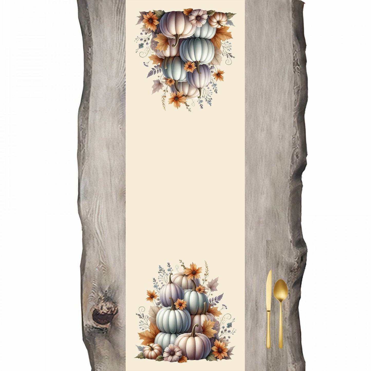 Autumn Series Pumpkins - Pumpkin Runner - 45 x 140 cm