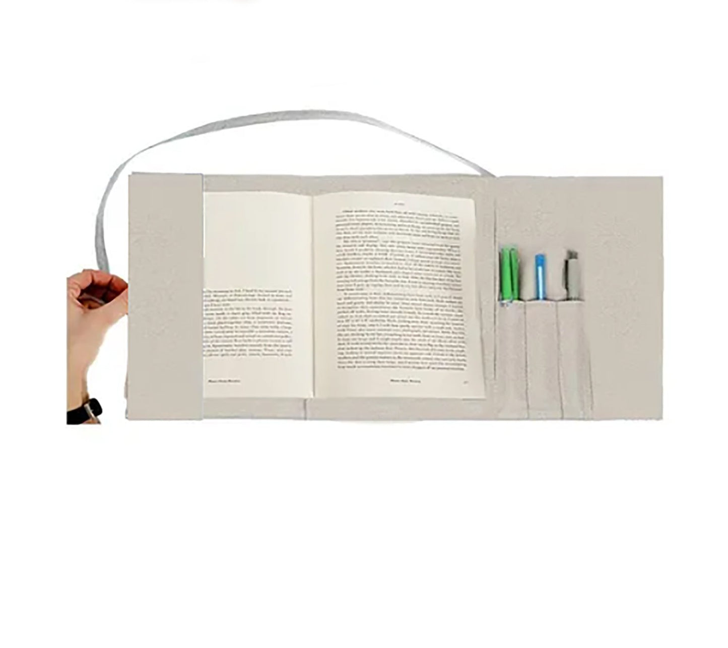 Teddy Bear Embroidered Book - Tablet - Ebook Bag / Case