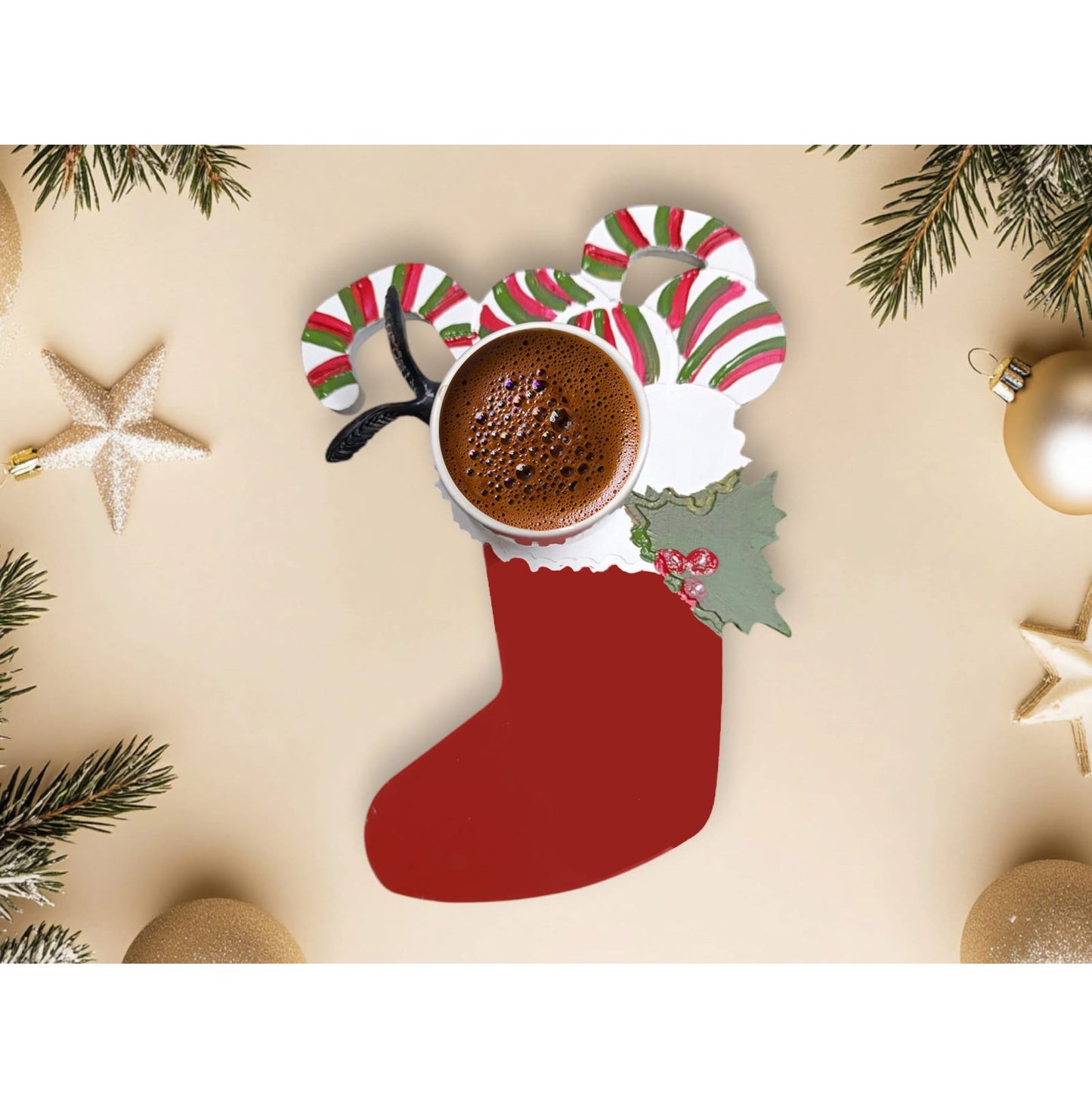 Christmas Stocking Shaped Presentation - New Year, Christmas, Special Event, Presentation