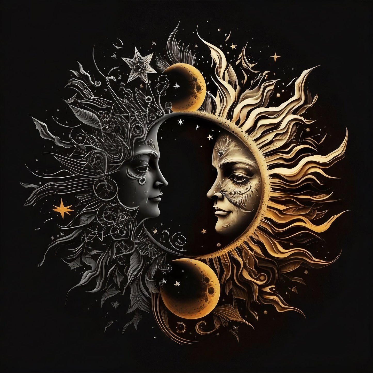 Altar Cloth, Wiccan Supplies, Spiritual Tarot Cloth Astrology Tarot Wall Decor, Sacred Cloth