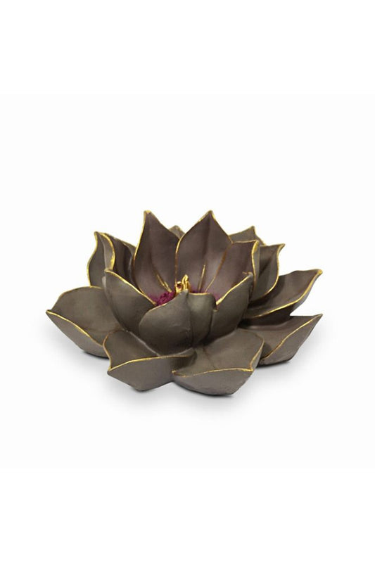 Lotus Decorative Flower Object (20X20X6CM)