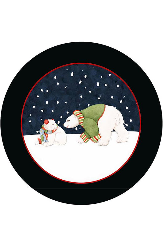 Polar Bear Winter 2-Piece Model: 2 Fabric Undershirts