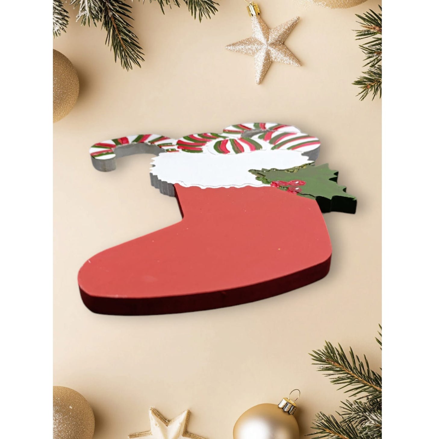 Christmas Stocking Shaped Presentation - New Year, Christmas, Special Event, Presentation