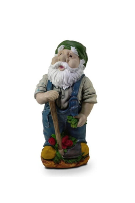 Decorative Gardener Figurine Blue