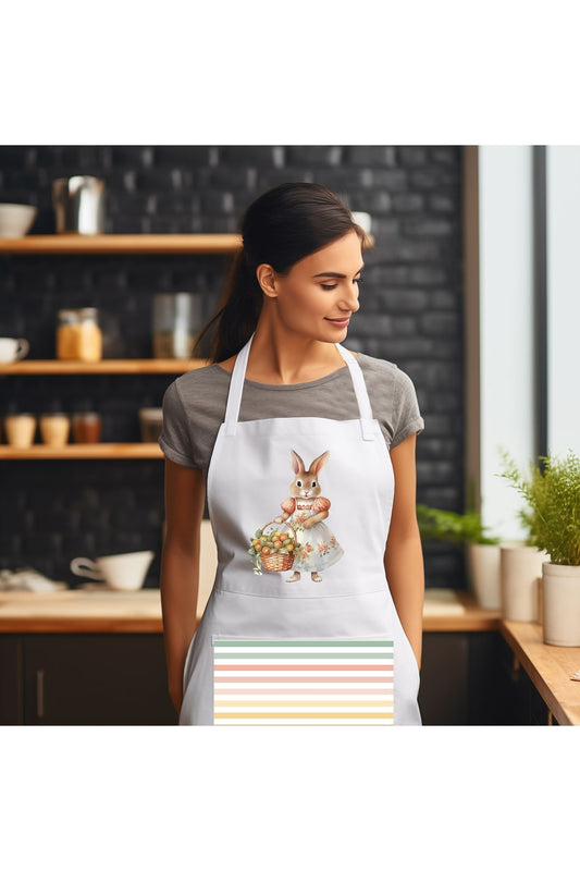 Farm House Rabbit Apron - ...