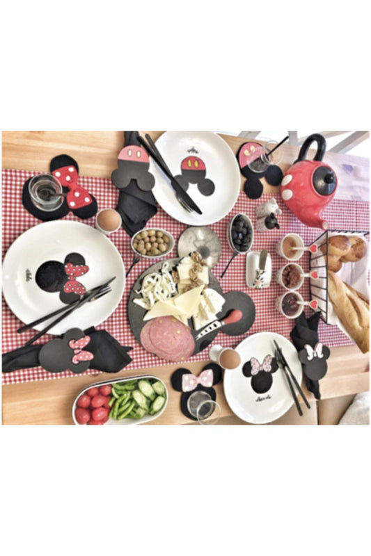 Mickey Mouse Peçete Halkası & Peçete Yüzüğü 2'li