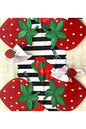 Strawberry Wooden Service Plate - American Service - Under Plate