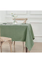 Khaki Green Special Class Linen, Organic, 100% Cotton, Tablecloth