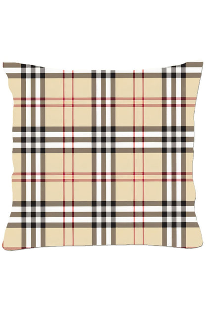 Burbery Desen Yastık & Kırlent & Kırlent Kılıfı