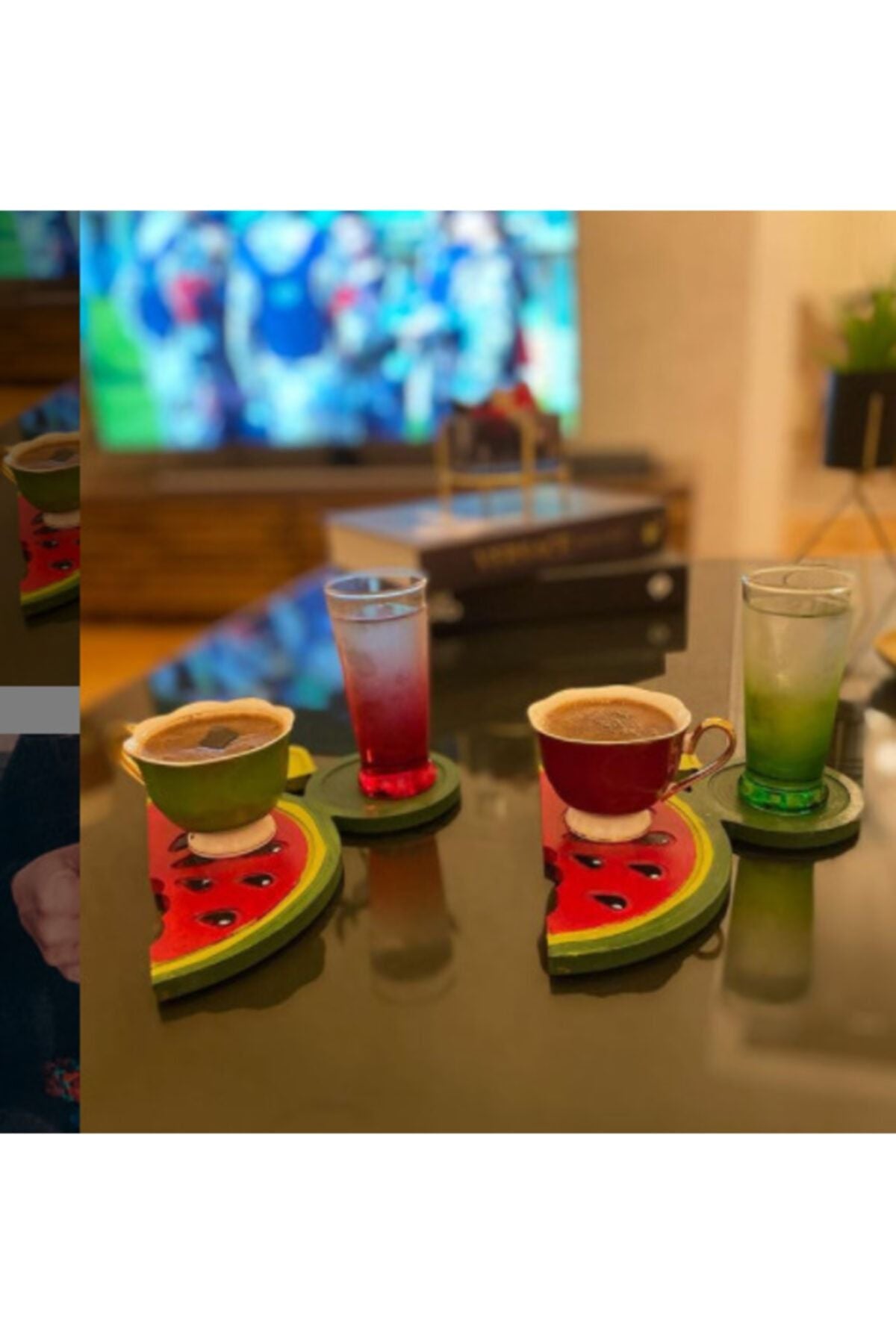 Watermelon Slice Coaster