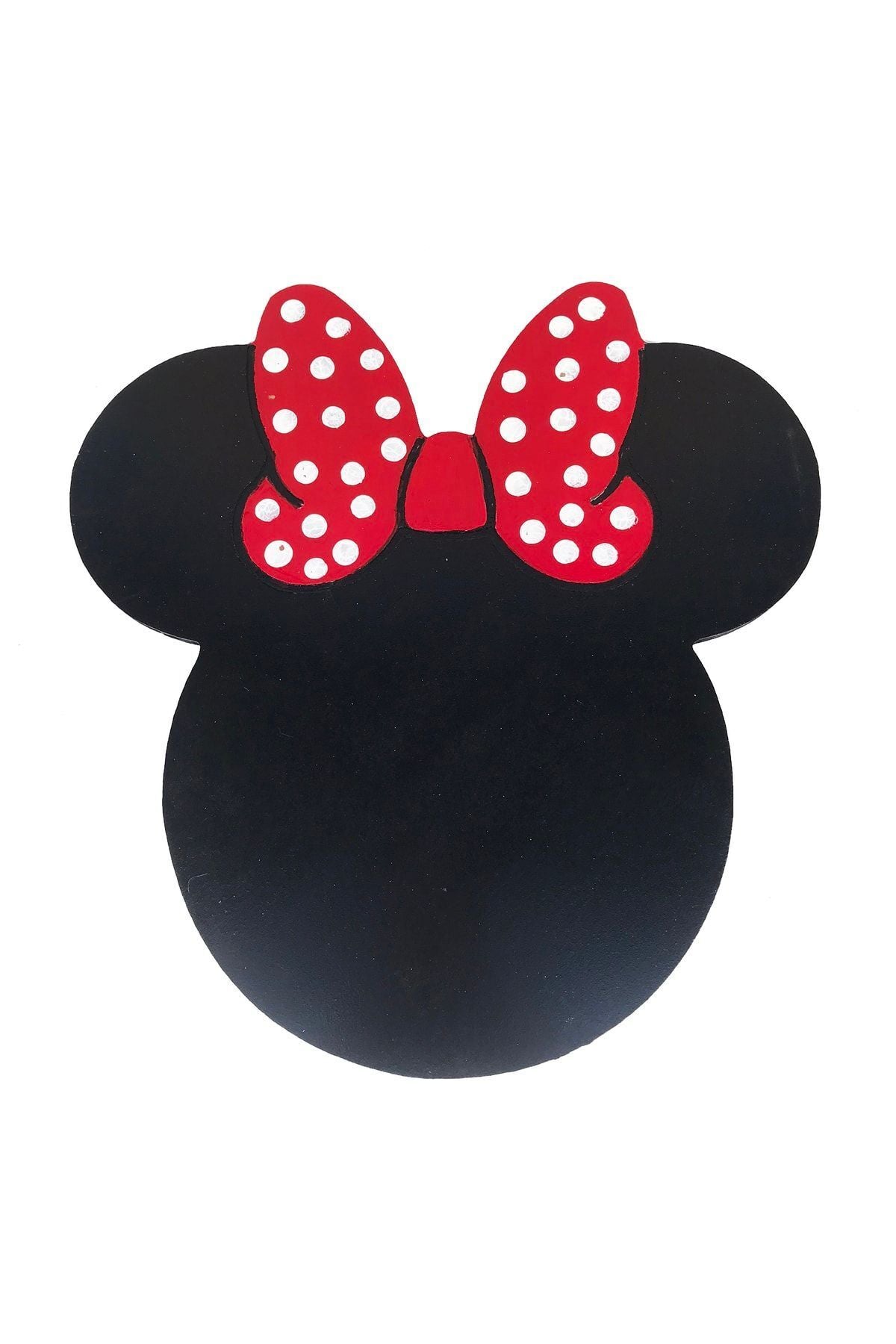 Minnie Mickey Mouse Wooden Service Plate - American Service - Plate Bottom