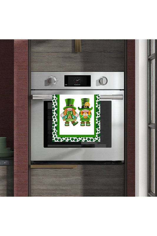 Saint Patrick's Gnomes Lucky Gnomes Patterned Oven Cover