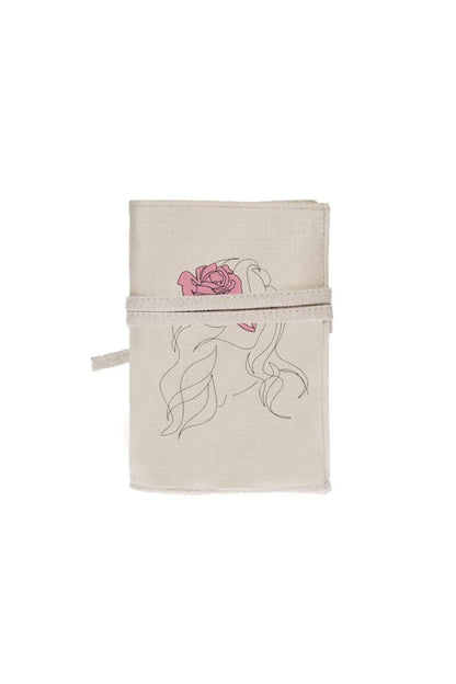 Flower Women Nakışlı Kitap - Tablet - Ebook Çantası / Kılıfı
