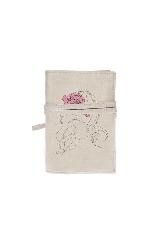 Flower Women Nakışlı Kitap - Tablet - Ebook Çantası / Kılıfı