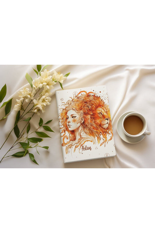 Aslan Burcu Kitap - Tablet - Ebook Çantası / Kılıfı