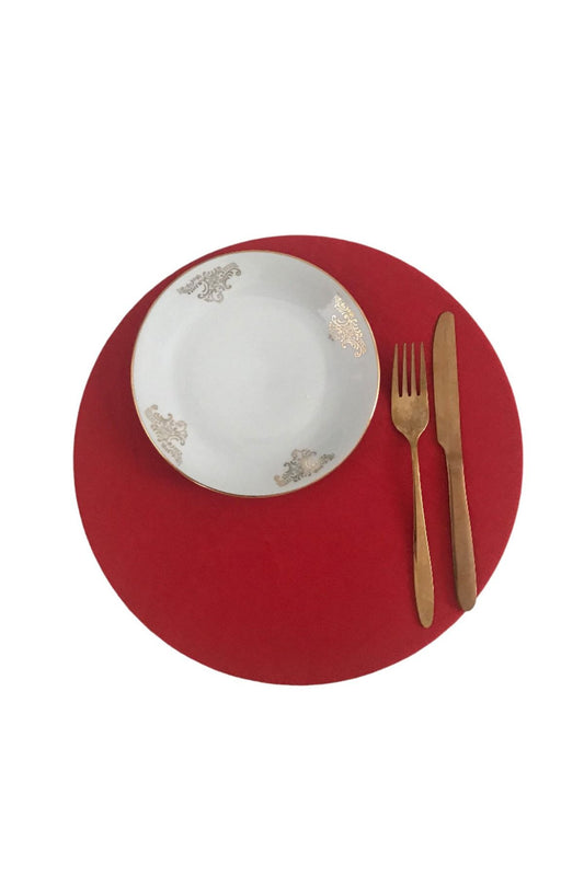 Crimson Red American Service, Fabric Underlay