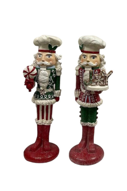 Presenter Nutcracker, Tin Soldier, Nutcracker 2 Piece Set