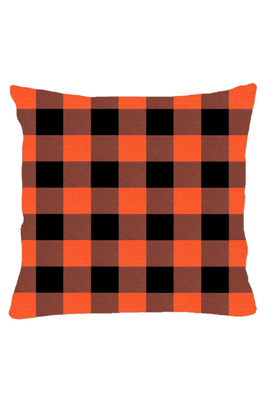 Kareli, Ekose, Tartan, Dama Model Kırlent Kılıfı No:2