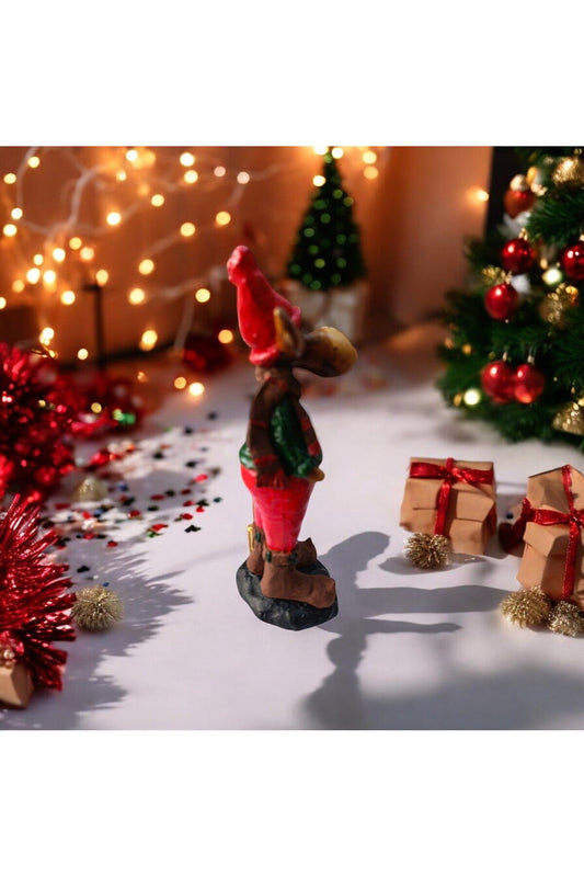 New Year's Christmas Tall Reindeer