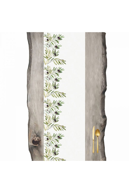 Olive Special Pattern Runner - Runner