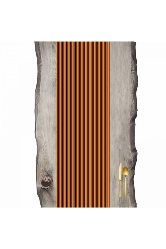 Orange Black Stripes Ranir &amp; Runner Run365