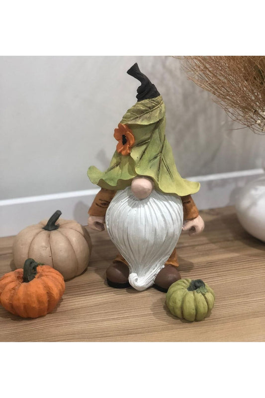Pastel Gnome, Burnuk,sakallı Kırmızı Cüce Biblo - Dekor