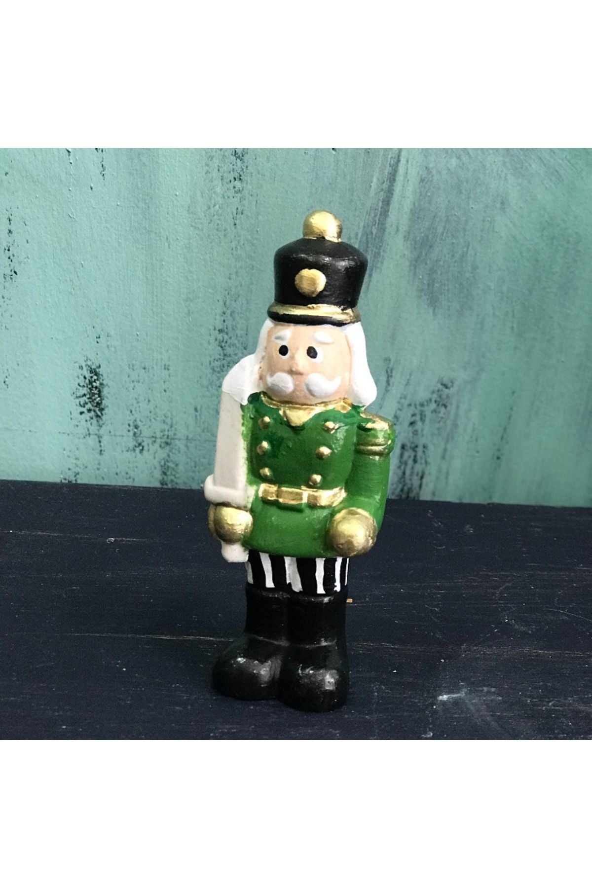 Kurşun Asker Nutcracker Mackenzie Küçük Boy Yeşil