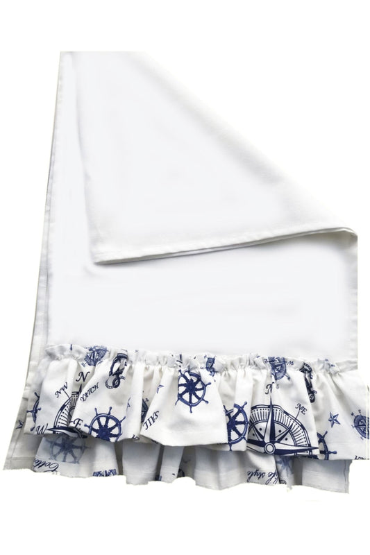 Sailor Ruffle White Runner