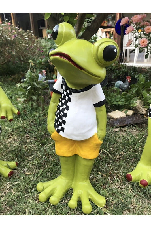 Plaj Kurbağası Snop Erkek Biblo - Dekor