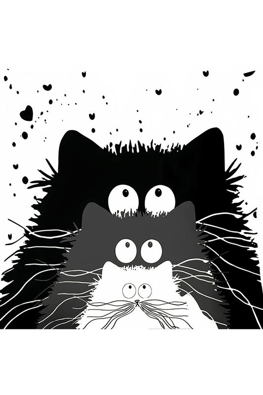 Şapşik Kedi Yastık & Kırlent & Kırlent Kılıfı No : 2