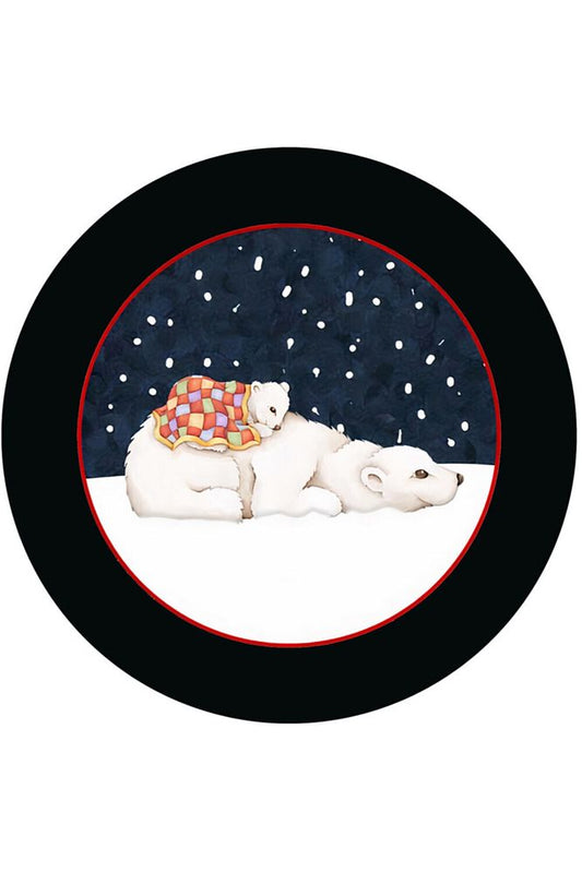 Polar Bear Winter 2-Piece Model: 1 Fabric Underlay
