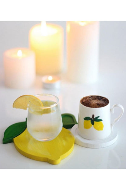 Lemon Shaped Coaster
